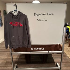 Gray Boombah hoodie